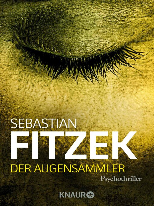 Cover image for Der Augensammler